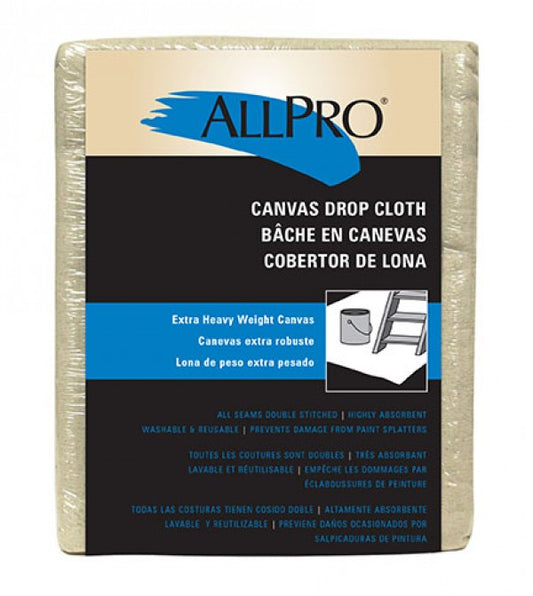 A-P Canvas Dropcloth 10 oz. - 4' x 15'