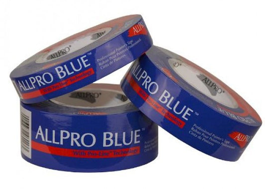 AllPro Blue Masking Tape 1-1/2" x 60 yds. w/Bloc-It Clean Line Technology